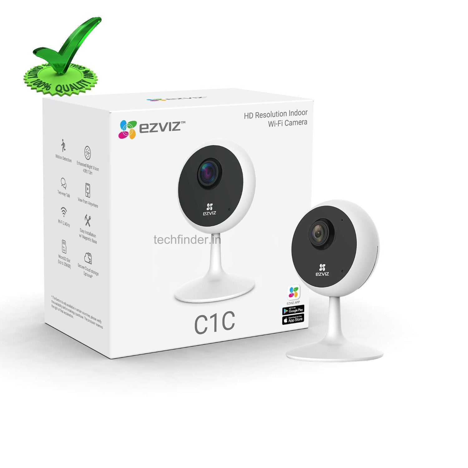 Hikvision Ezviz C1C 1080p HD Resolution Indoor Wi-Fi Camera Hikvision Ezviz C1C 1080p HD Resolution Indoor Wi-Fi Camera